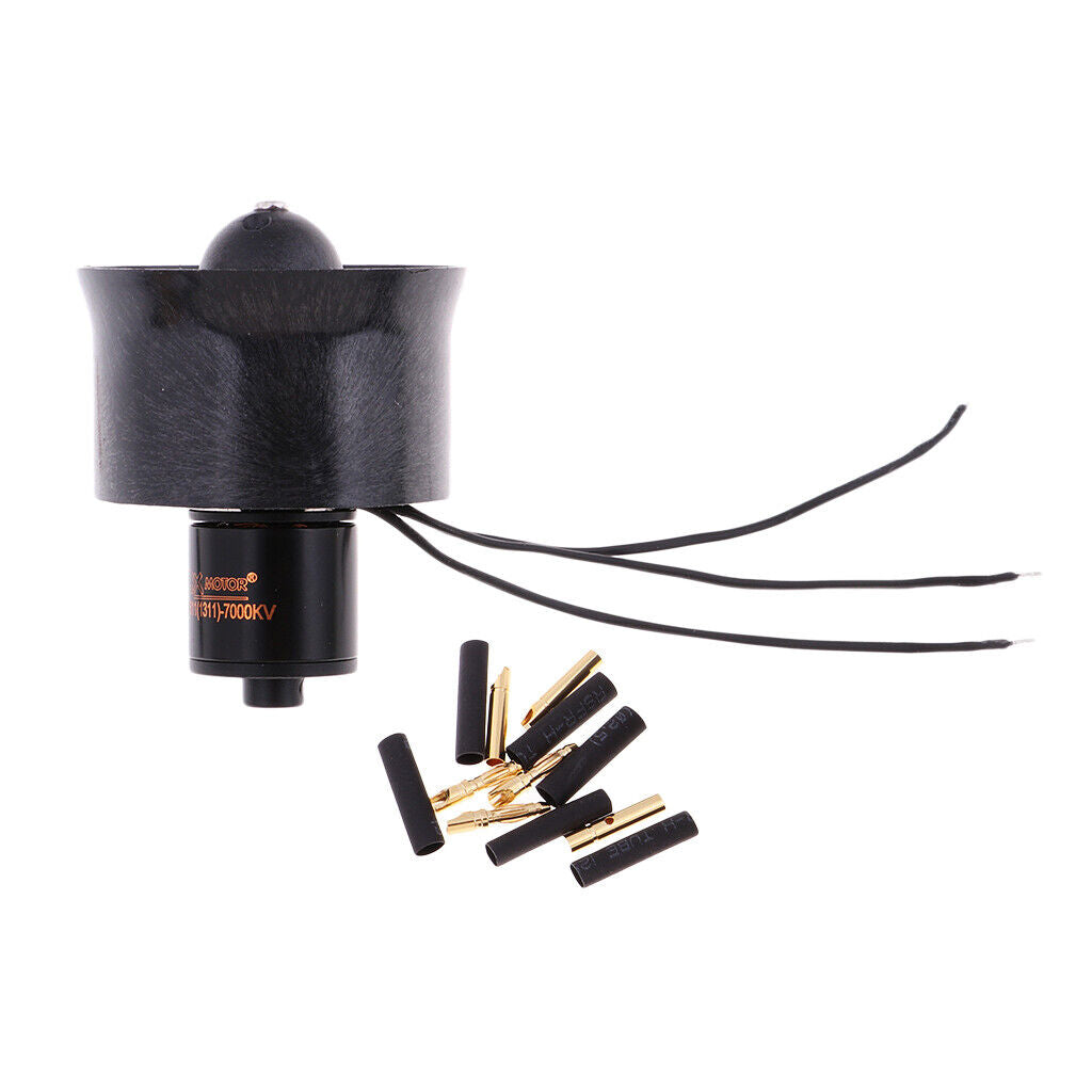 30mm Ducted Fan 6 - Impeller with Brushless Motor 7000KV Set DIY