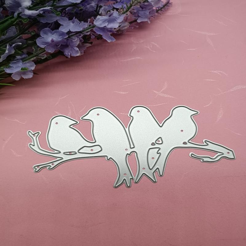 Birds Die Cuts Exquisite Die Cuts Stencil Gift Making Accessories Anti-deformed