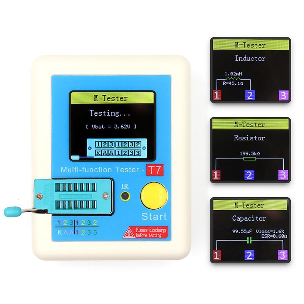 LCR-T7ESR Multimeter High Speed Transistor Tester Graphic Display Meter
