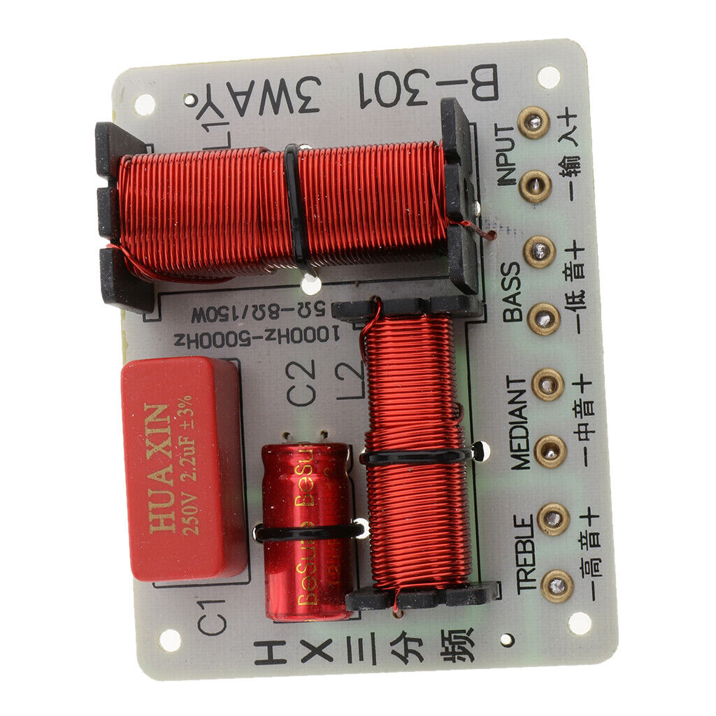 150W   Way Frequency Divider Speaker Crossover Filters Board
