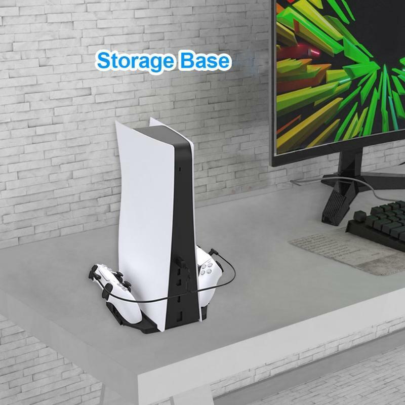 Multi-function Console Storage Bracket Holder Display Rack Compatible with PS5