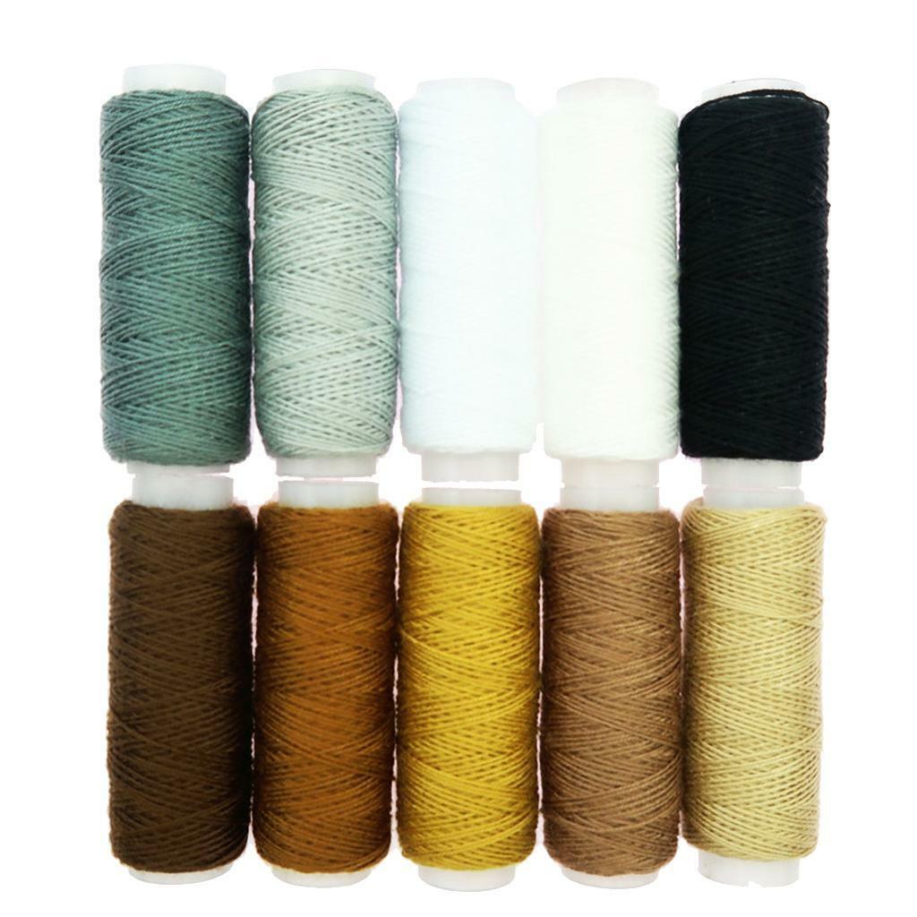 10pcs/Set 100% Polyester Sewing Threads for Quilting Embroidery All Purpose