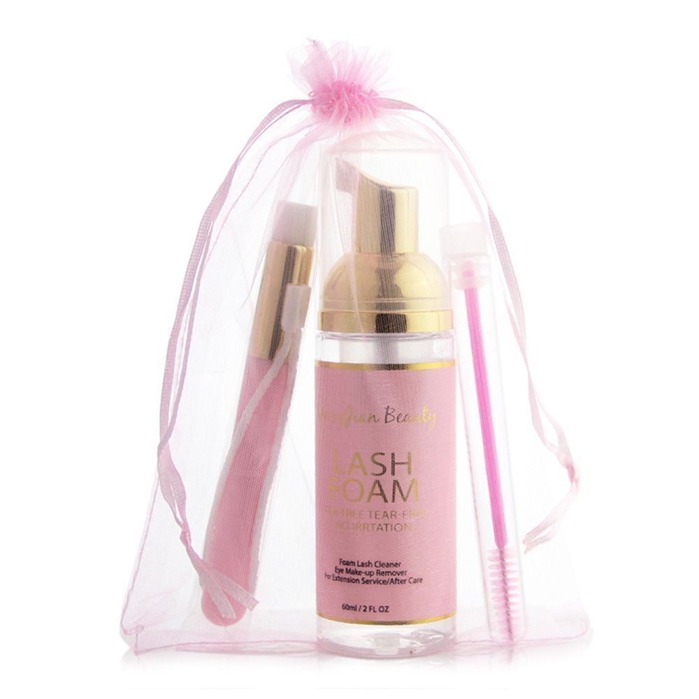 Non-Irritating Shampoo Eyelash Extension Cleanser Eyelid Foaming Lash Foam