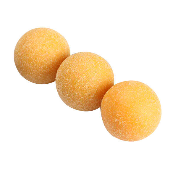 3pcs 36mm Yellow Matte Soccer Table Football Foosball Balls Fussball