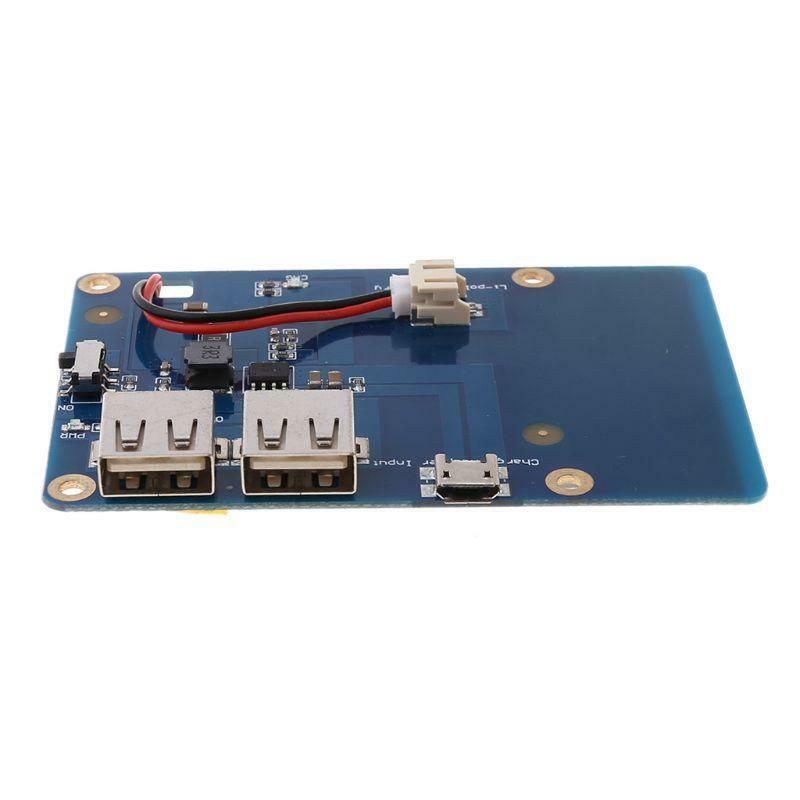 Lithium Battery Power Supply Expansion Board with Switch for Raspberry Pi 3