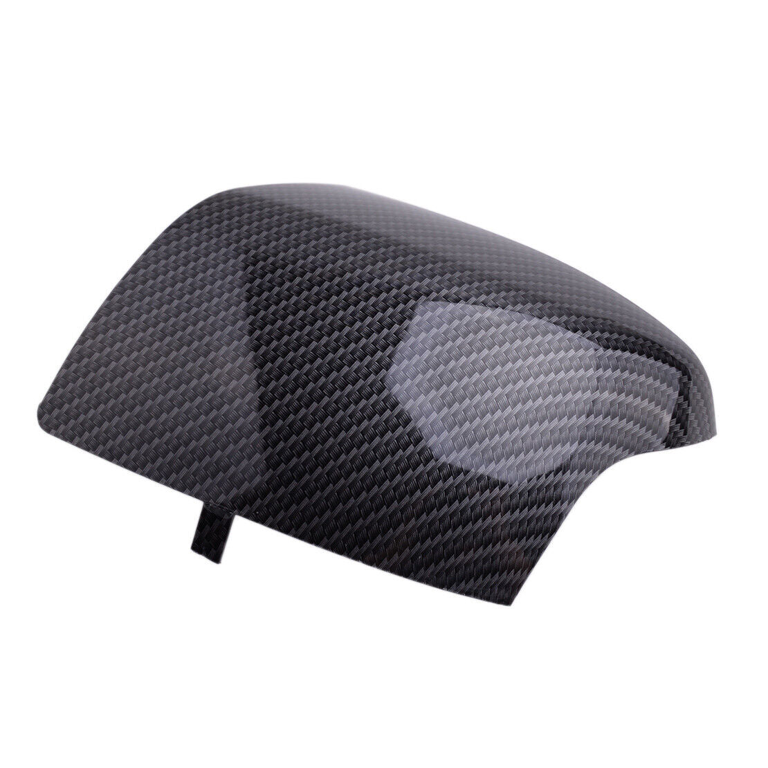 Left Carbon Fiber Style Rear View Wing Mirror Cover Trim Fit For Ford Focus Mk2