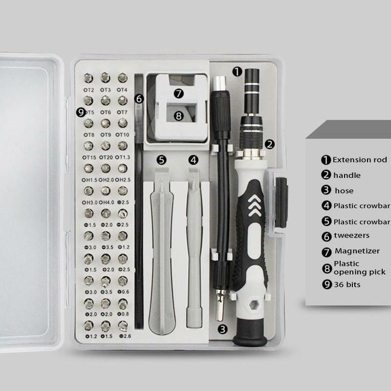 45 In 1 Magnetic Screwdriver Set Torx Multifunctional Cellphone Repairing Tools