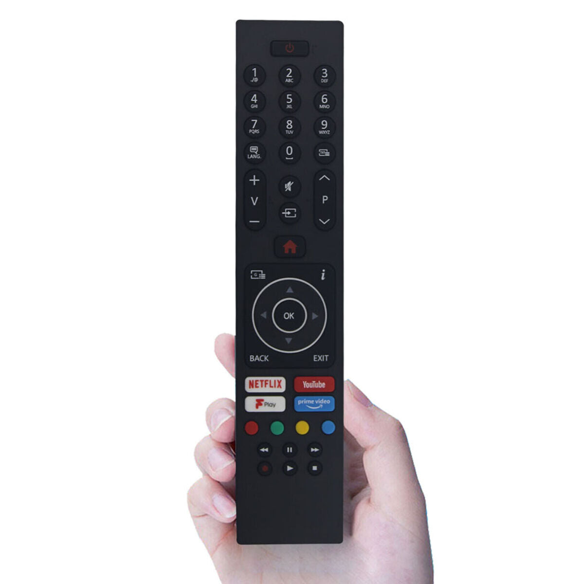 4K TV Remote Control RC43137P RC43135P Controller For Davitu Vestel Bush Hitachi