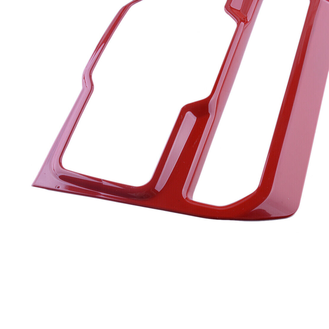 Red Window Control Switch Panel Trim Fit For Jeep Wrangler JL JLU Gladiator JT