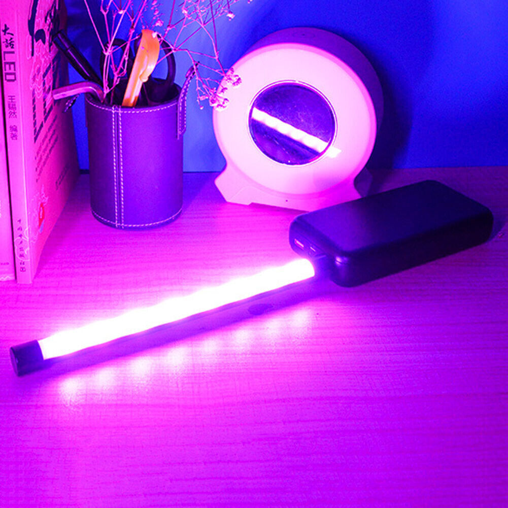 Portable LED Fill Light RGB Atmosphere Photo Selfie Lighting Stick (20cm)