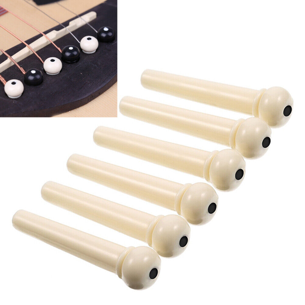 15pcs Acoustic Guitar Bridge Pins Nail Puller Remover Guitar Saddle Nut Set