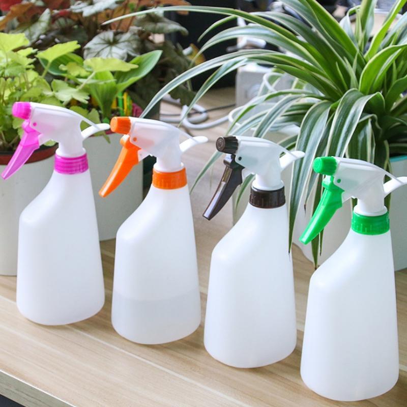 500ml Measuring Spray Bottle Hand Pressure Watering Can Transparent Garden Tool