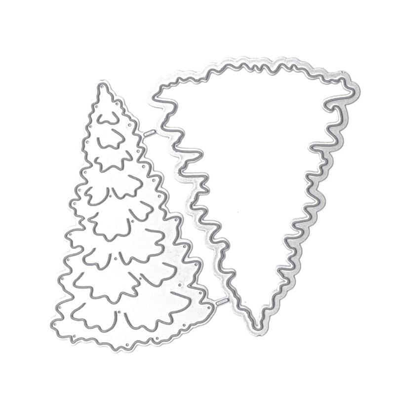 Christmas Tree Cutting Die Stencil DIY Crafts Embossing Tools Exquisite Die Cuts