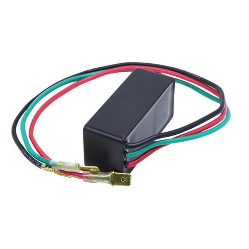 3 Pin LED Light Flasher Relay Motorcycle Turn Signal Indicator Hyper Fast Blink-