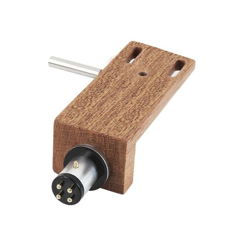 4 Pin Contacts Black Turntable Headshell For TechnicsFor Turntables Fit Phono