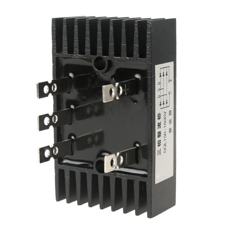 3 Phase SQL150A Diode Aluminum Case Bridge Rectifier 1000V-1600V Rectifier