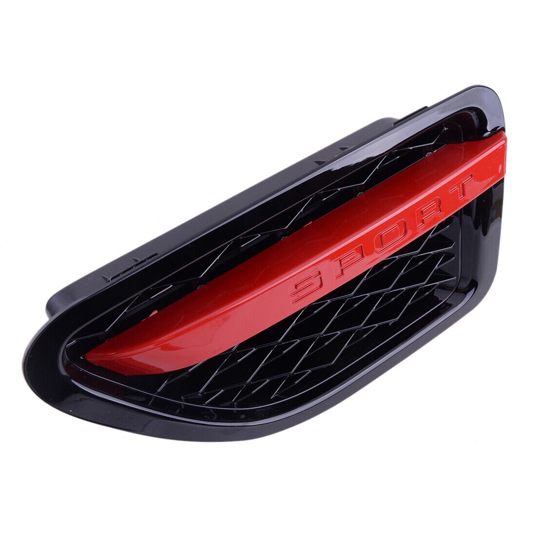 Black Side Air Vent Intake Fender Cover Trim Fit For Range Rover Sport 2005-2009