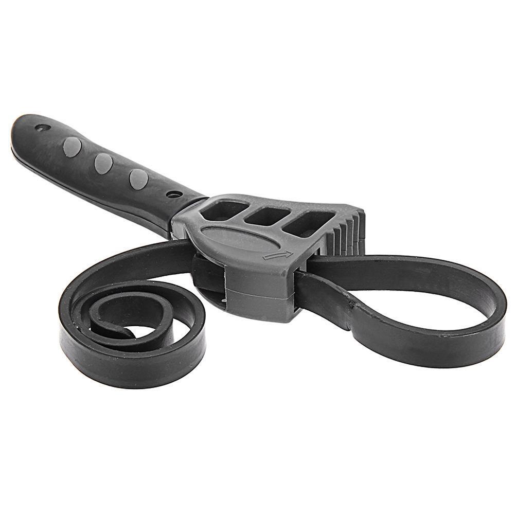 Multi Function Adjustable Belt Spanner Universal Rubber Strap Wrench Tool