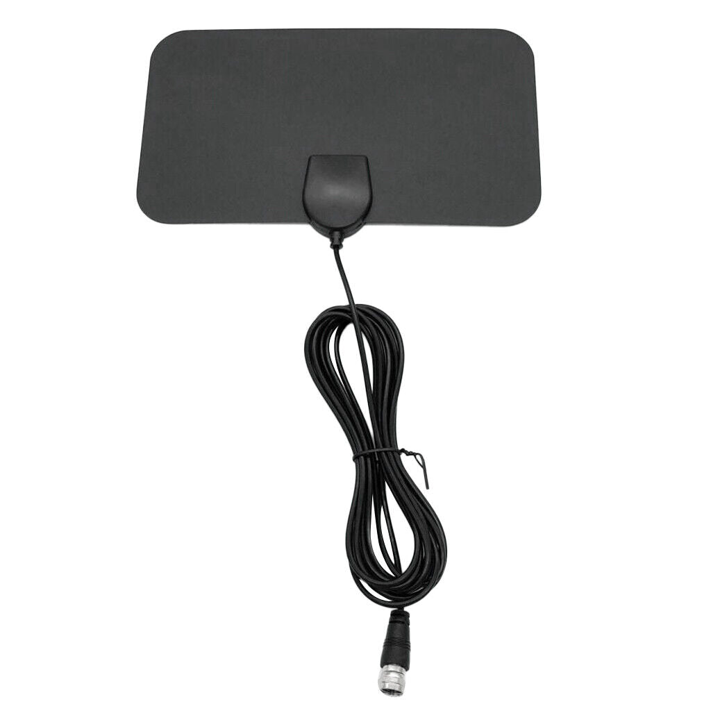 Digital Antenna HDTV Ultra Thin 80 Miles Range Indoor 1080P 10DBI F Male