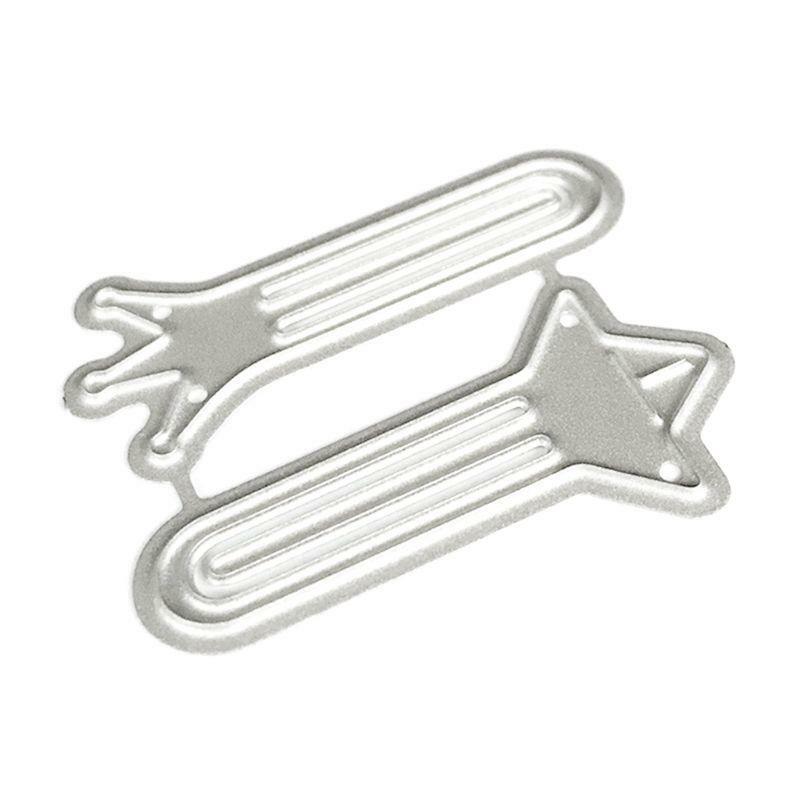 Label Metal Cutting Dies Stencil DIY Scrapbooking Album Stamp Paper Card Emboss