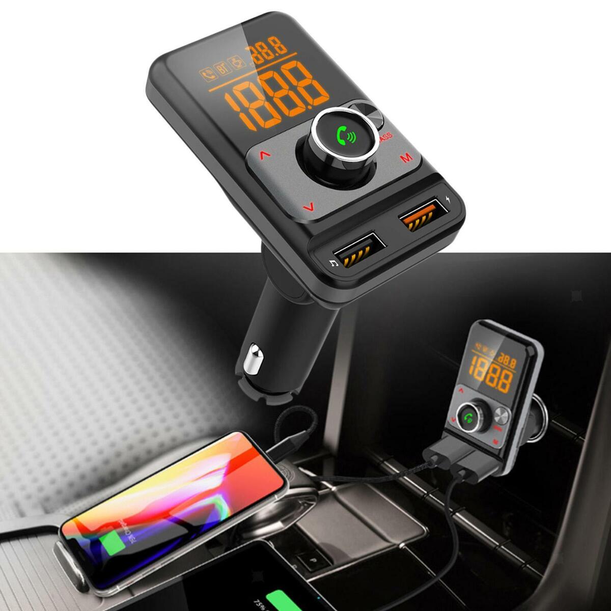 FM Transmitter LED Display for  Car Stereo Projector