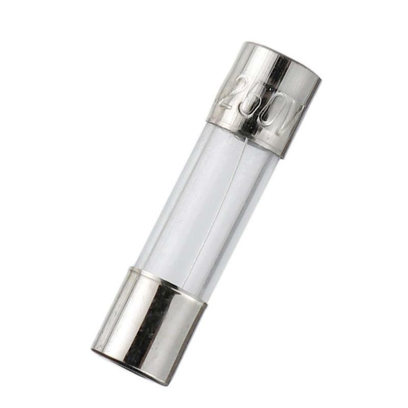 Electrical Spare Parts Ceramic Glass Fuses 5x20mm Tube 0.1A-30A 360 Quantities