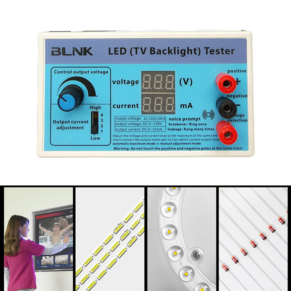 0-230V Output TV Backlight Tester LED Lamp Strip Beads Test Inspection Tool