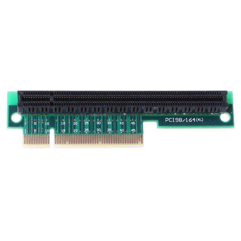 PCI-E 8X to 16X Riser Adapter PCI-Express x8 to x16 90 Degree Card for 1U/2U