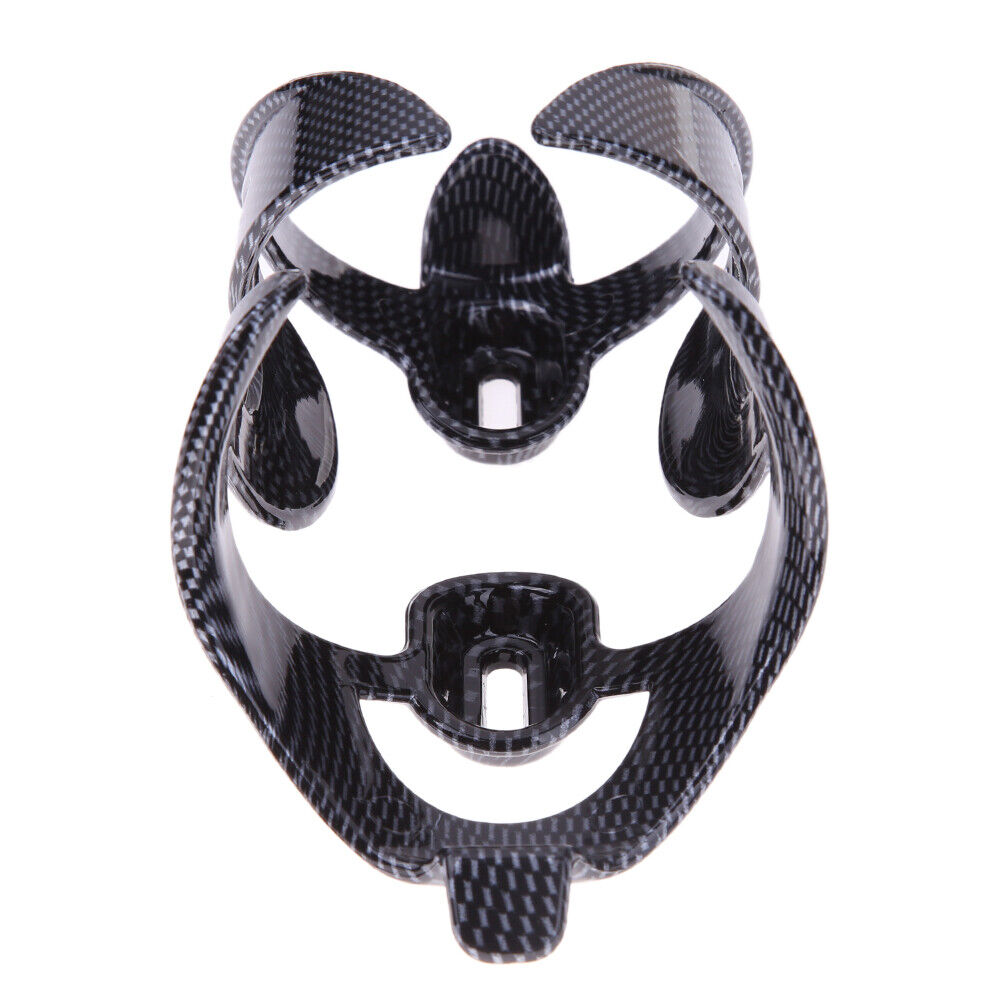 Carbon Fiber Pattern Bicycle Bike Cycling Carbon Water Bottle Cage Holder