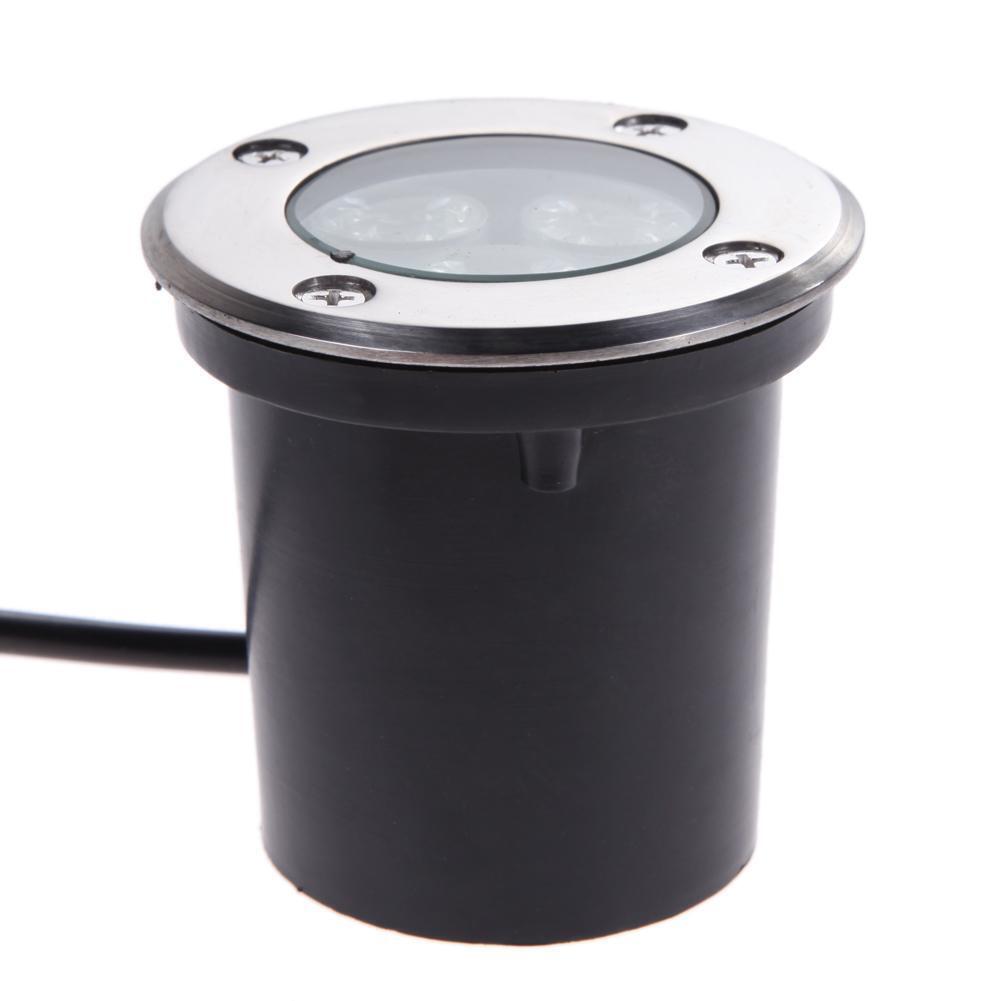 3W LED Underground Light IP65 Buried Recessed Floor Outdoor Lamp White