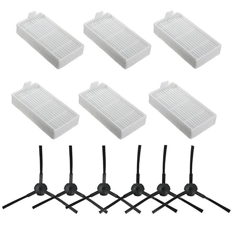Side Brush Efficient Hepa Filter for Ilife V3 V5 X5 Robot Vacuum Cleaner Parts