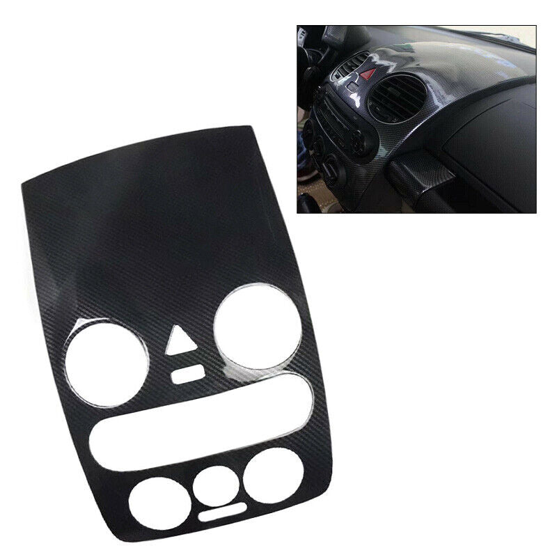Carbon Fiber Style AC Panel Cover Trim Fit For VW New Beetle 2003-2010 New