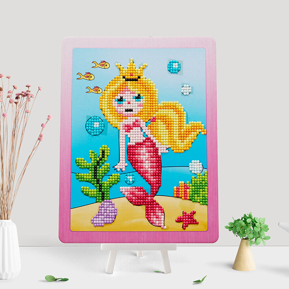 DIY Partial Round Drill Diamond Painting Cartoon Cardboard Drawing (SM014)