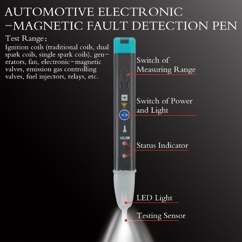 Automotive Electronic Magnetic Faults Indicator Detector MST-101 Pen Style