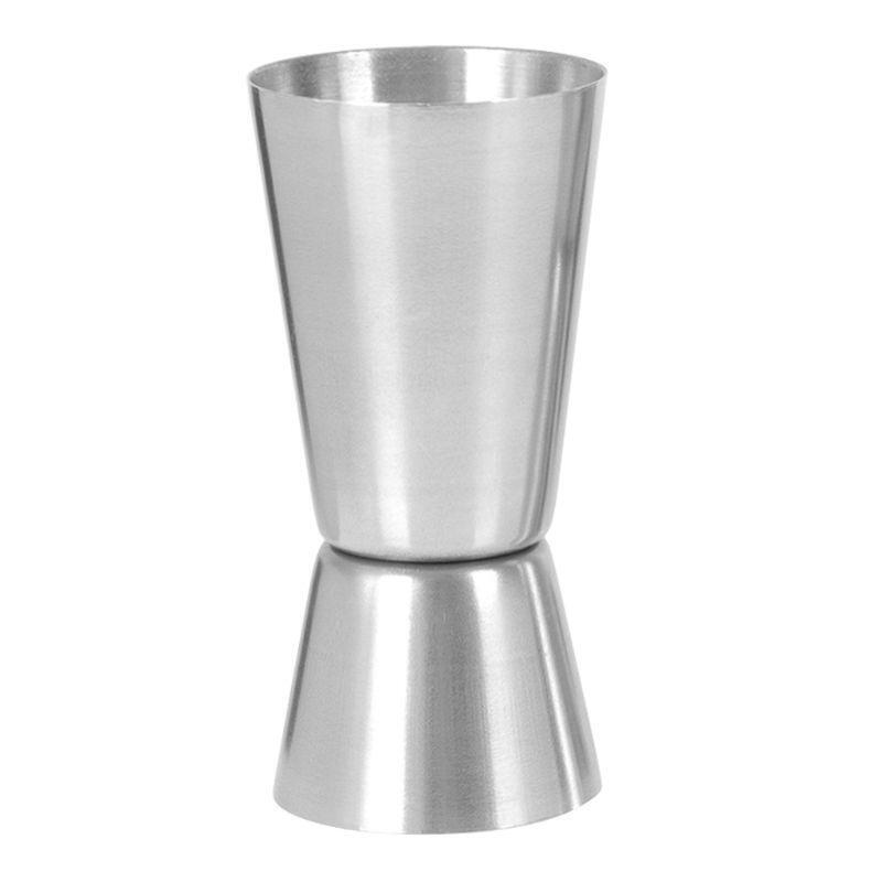 25/50ml Stainless Steel Cocktail Measuring Jigger Double Jigger Measure Shot Cup