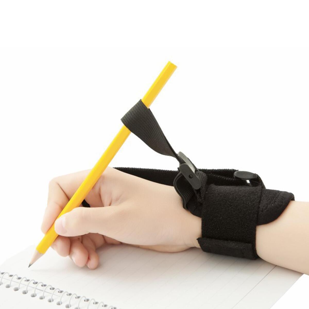 Anti Hook Wrist Pen Trainer, Hand Support Children's Pencil Grips Adjustable