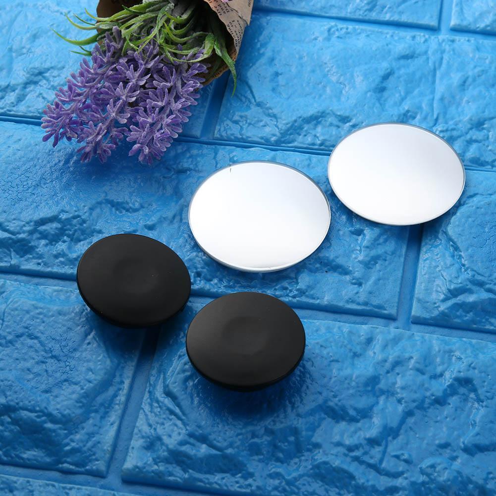 2pcs 360° Frameless Wide Angle Round Convex Car Rearview Blind Spot Mirrors