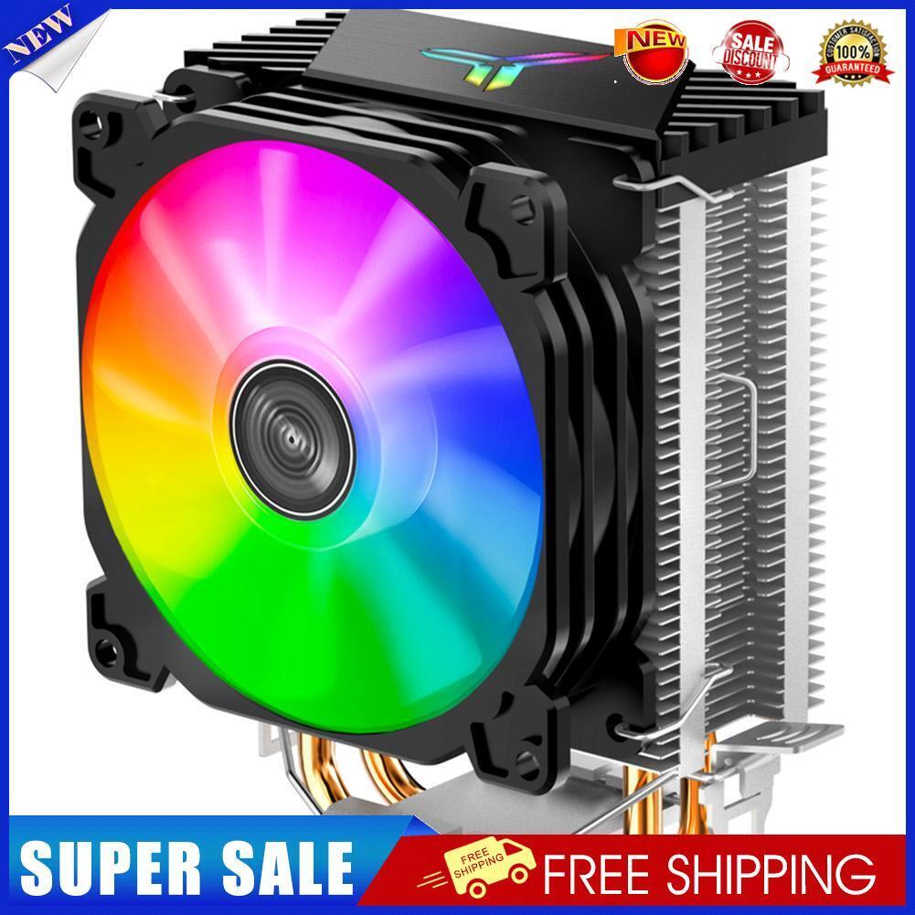 Jonsbo CR1200 2 Heat Pipe Tower CPU Cooler RGB 3Pin Cooling Fans Heatsink