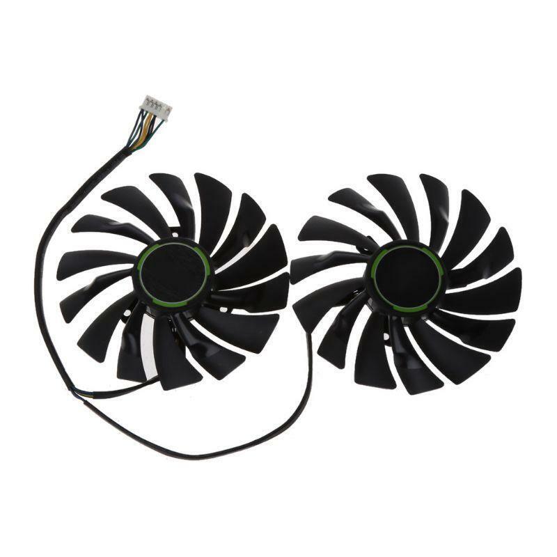 2pcs 95MM PLD10010S12HH 6Pin Graphics Video Card Cooler VGA Fan For MSI GTX970