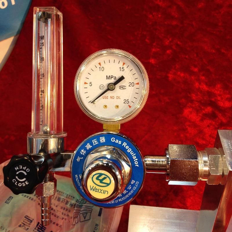 G5/8 Argon CO2 Gas Mig Tig Flow Meter Welding Weld Regulator Gauge for WX55X