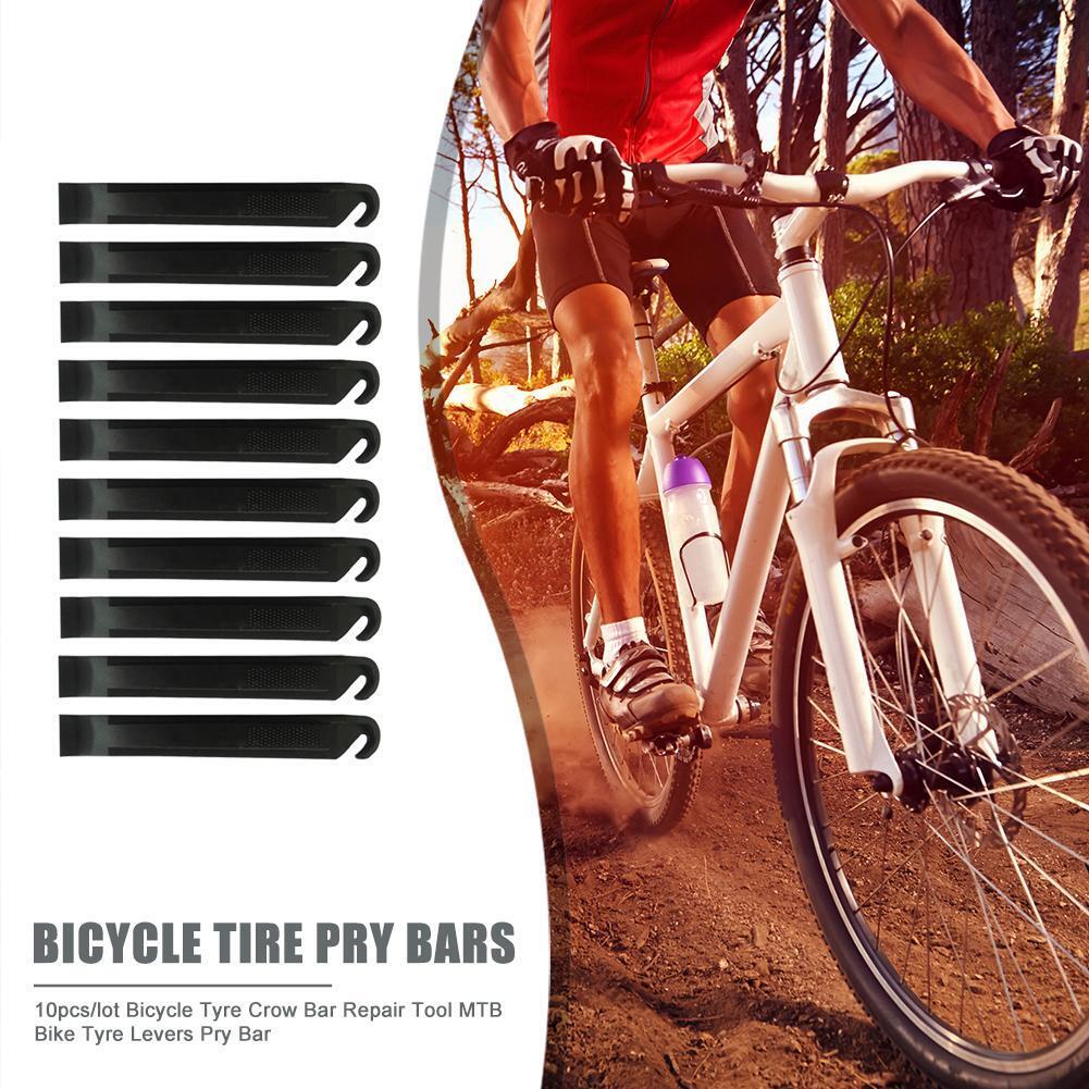 10pcs/lot Bicycle Tyre Crow Bar Repair Tool MTB Bike Tyre Levers Pry Bar