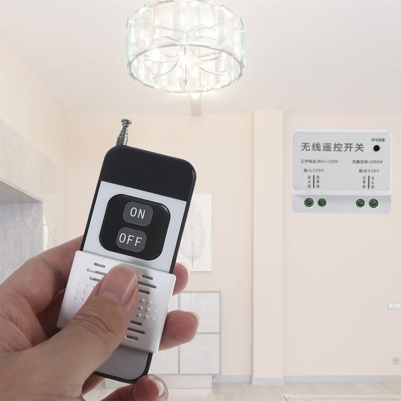Home Automation Wireless Remote Controller Switch Single Way Switch Receiver