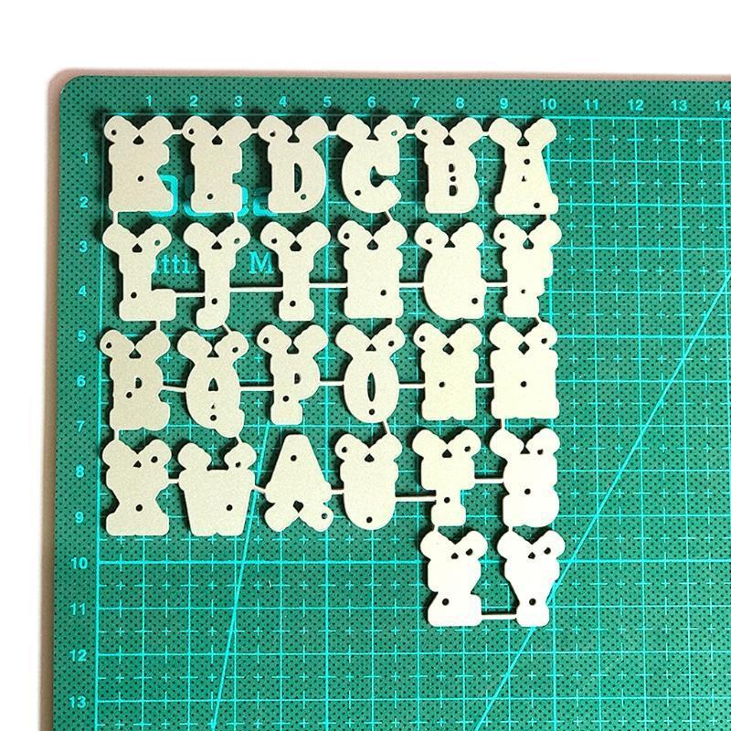 Antler Capital Letters Metal Cutting Dies Stencil DIY Scrapbooking Album Paper