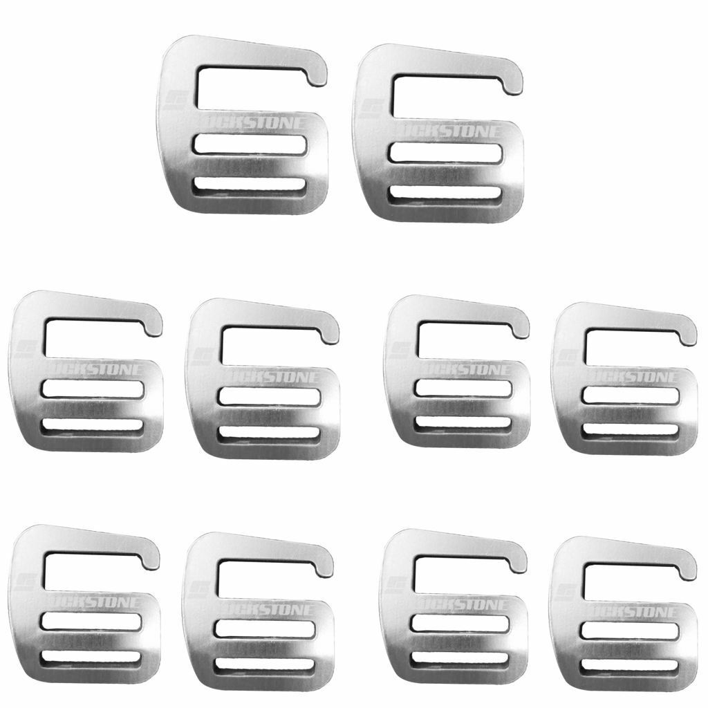 10pcs  g shaped hook Webbing Buckle for Backpack Strap Webbing 25mm