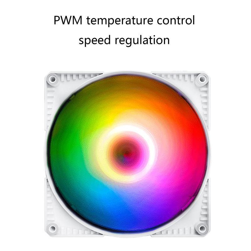 14cm Mute ARGB Desktop Host PC Chassis Cooling Fan Computer Heatsink Cooler