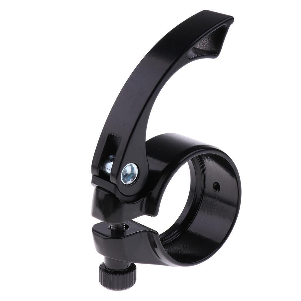 Aluminum  Alloy MTB BMX Bike Seat Post Clamp Quick Release Ultralight Bike Tube