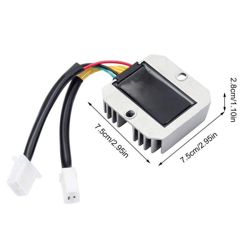 6 Wires Voltage Regulator Replacement for GY6 50 150CC 152QMI 157QMJ CH125