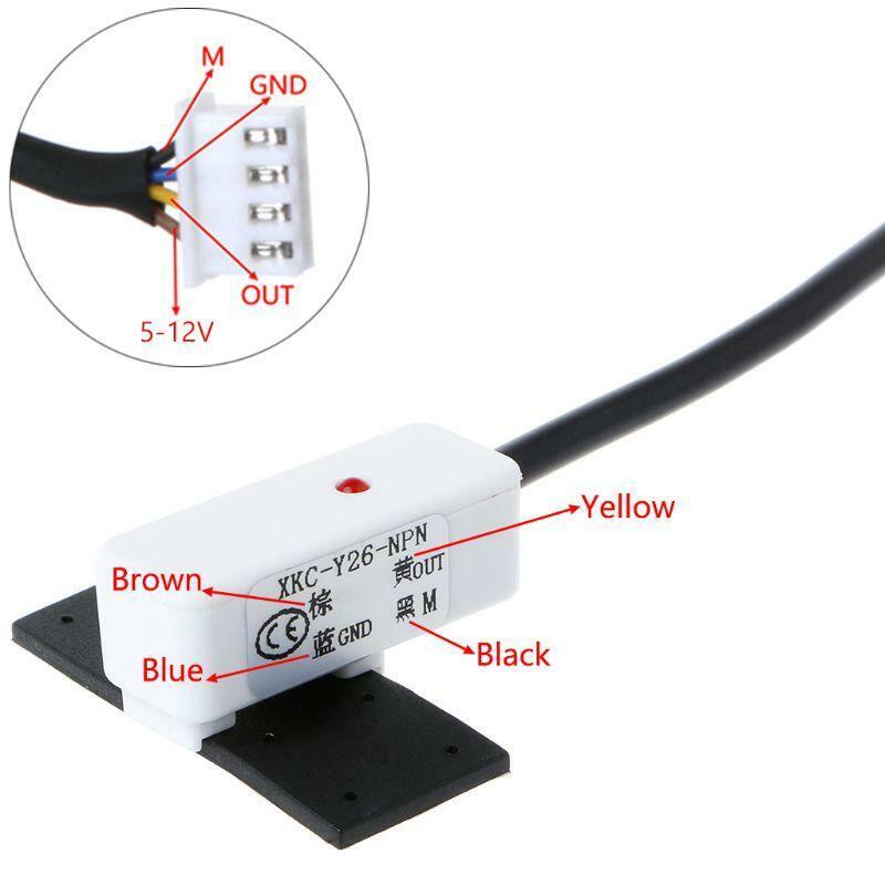Non-contact Water Liquid Level Sensor Switch Detector for Pipe Tank DC5-12V NPN