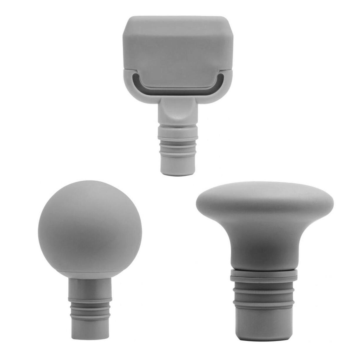 3Pcs Massage Gun Heads, Replaceable Massager Attachment Muscle Massager Heads