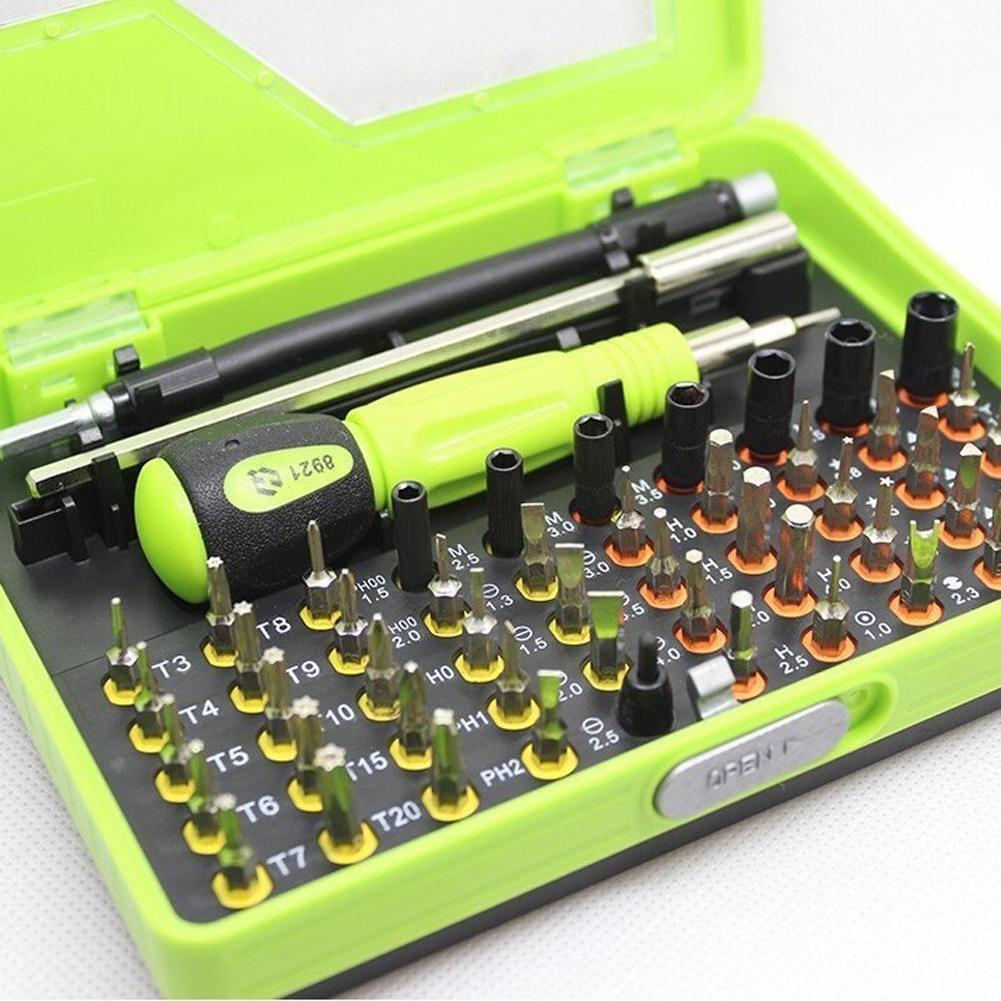 53 in1 Multi-Bit Precision Torx Screwdriver Tweezer Cell Phone Repair Tool